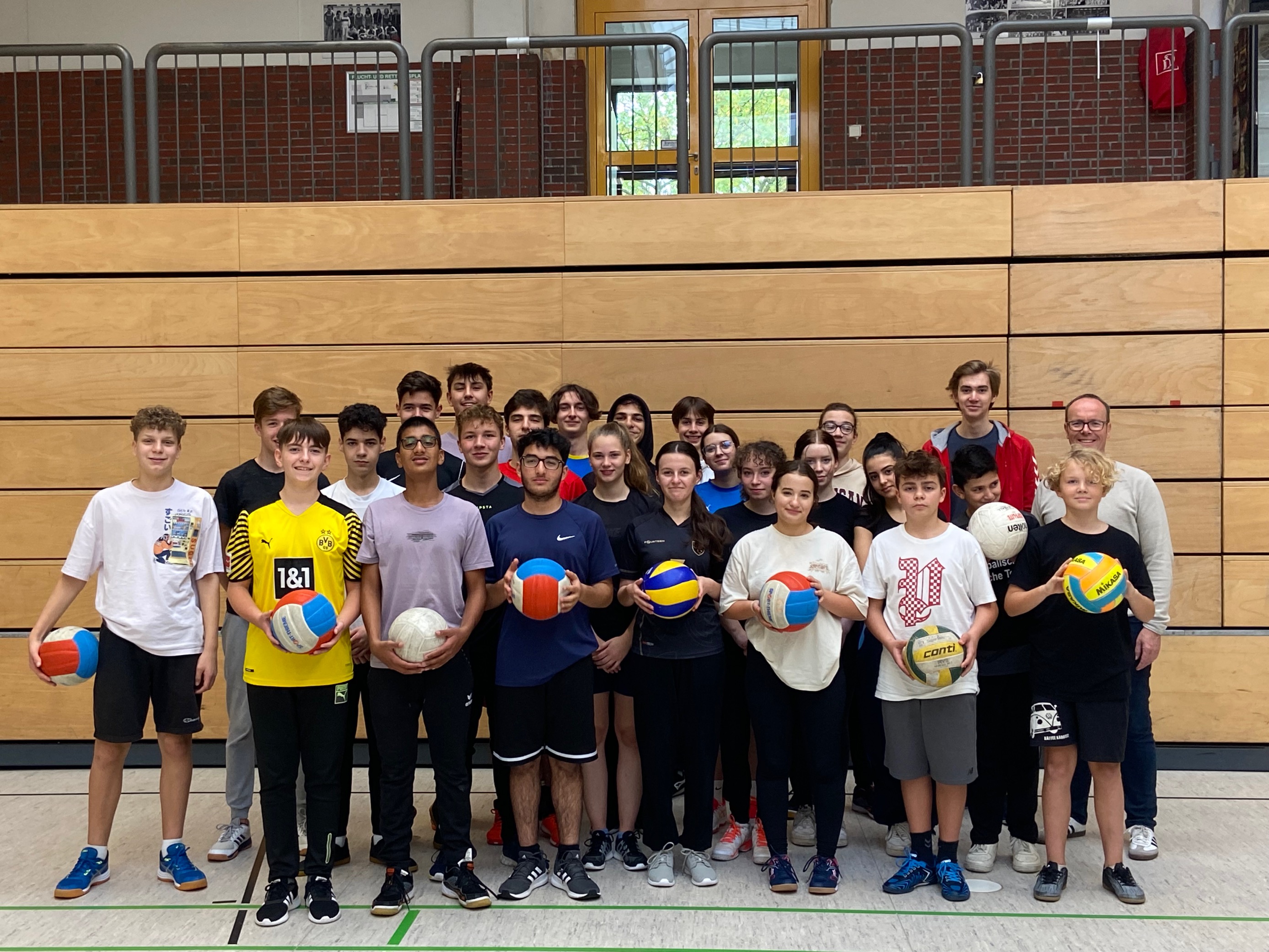 Volleyball Gruppenfoto